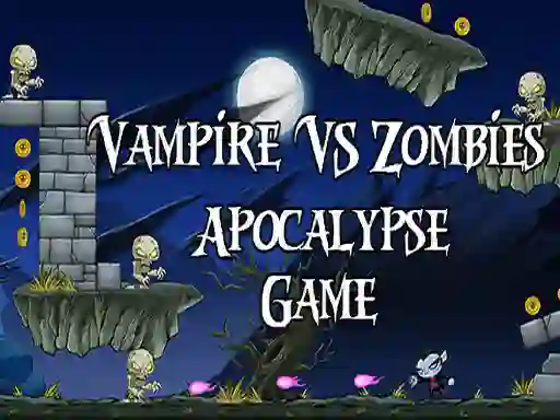 თამაში Vamp kid vs The Zombies apocalipse ონლაინ