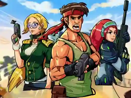 თამაში Metal Shooter Brother Squad ონლაინ
