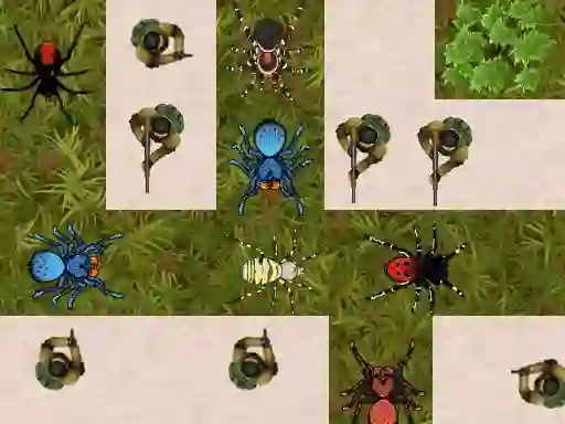 თამაში Spider Tower Defense ონლაინ