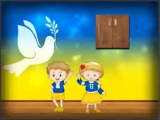 თამაში Amgel Peace Room Escape ონლაინ