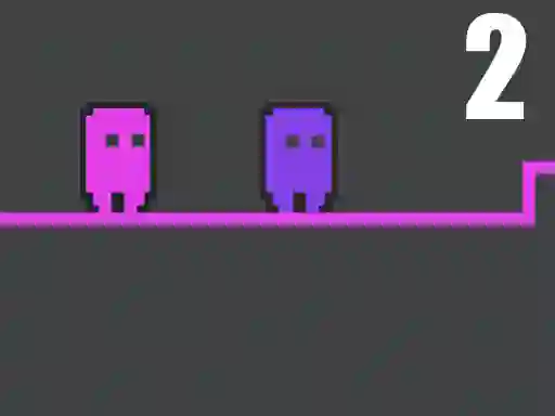 თამაში Purple And Pink 2 ონლაინ