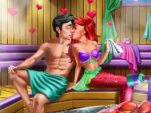 თამაში Mermaid Sauna Flirting ონლაინ