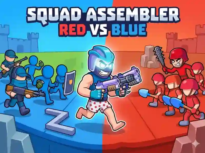 თამაში Squad Assembler Red Vs Blue ონლაინ