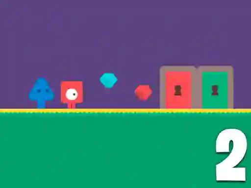 თამაში Red and Blue Adventure 2 ონლაინ