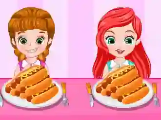 თამაში Princess Hotdog Eating Contest ონლაინ