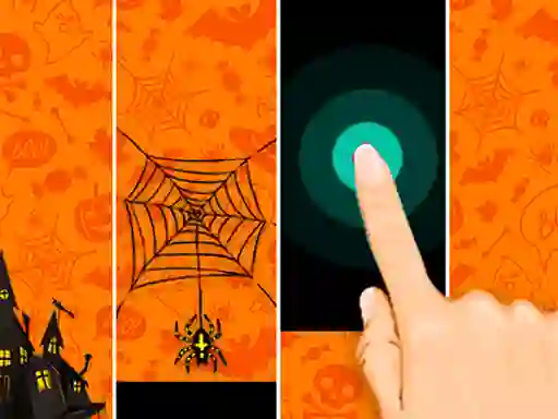 თამაში Halloween Magic Tiles ონლაინ