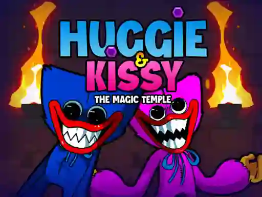 თამაში Huggie & Kissy The Magic Temple ონლაინ