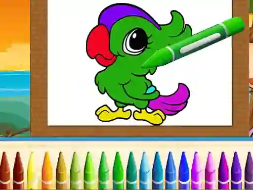 თამაში Cute Animals Coloring ონლაინ