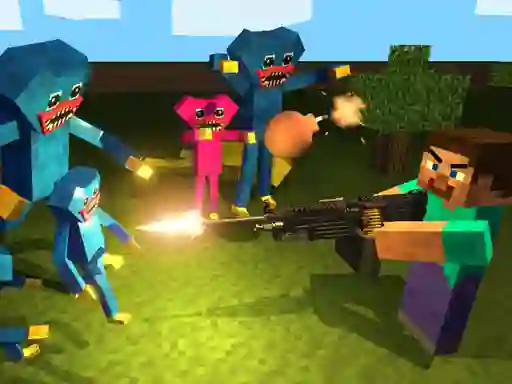 თამაში Mine Shooter: Huggy's Attack ონლაინ