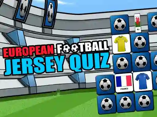 თამაში European Football Jersey Quiz ონლაინ