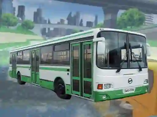 თამაში Water Bus Island Simulator ონლაინ