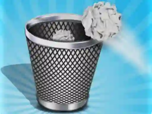 თამაში Trash Toss Paper Flings ონლაინ