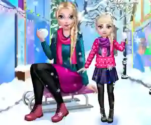 თამაში Elsie Winter Day ონლაინ