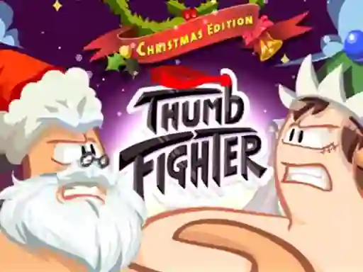 თამაში Thumb Fighter Christmas Edition ონლაინ