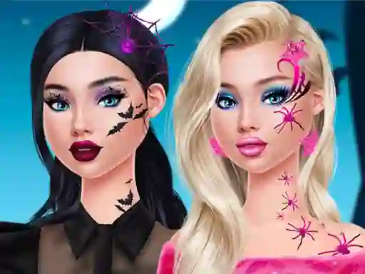 თამაში Pop Culture Halloween Makeup ონლაინ