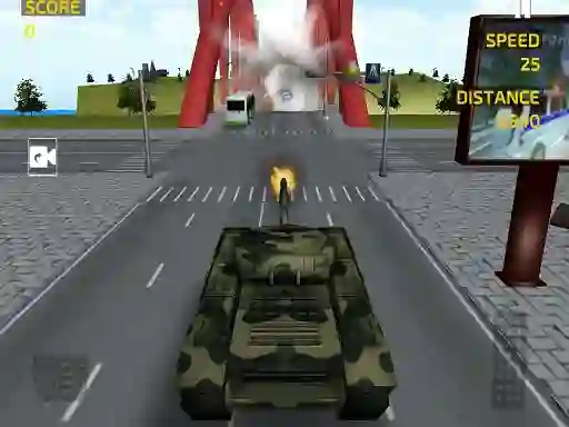 თამაში Army Tank Driving Simulation ონლაინ