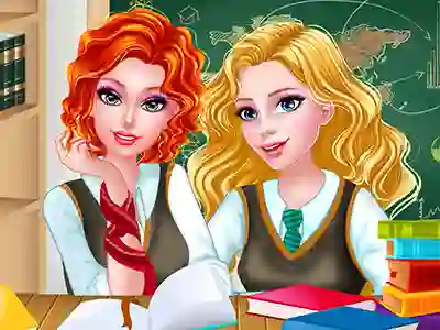თამაში Princesses at Royal College ონლაინ
