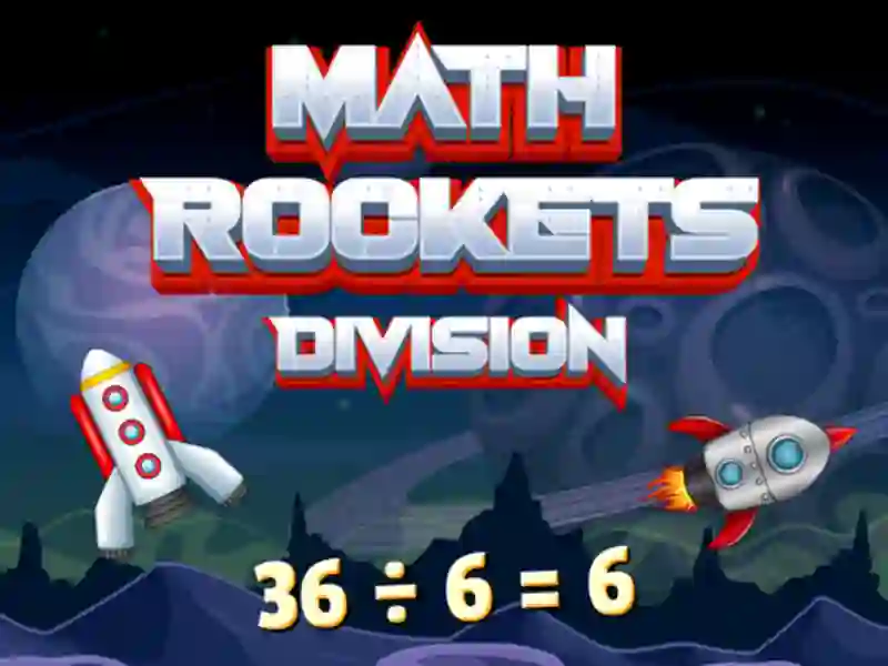 თამაში Math Rockets Division ონლაინ