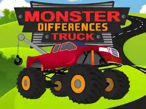 თამაში Monster Truck Differences ონლაინ