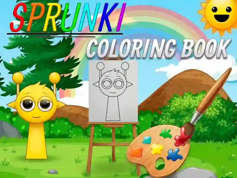 თამაში Sprunki Coloring Book ონლაინ