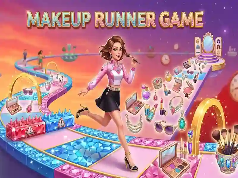 თამაში Makeup Runner Game ონლაინ
