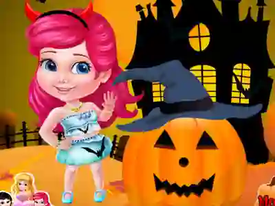 თამაში Halloween Pumpkin Decor ონლაინ