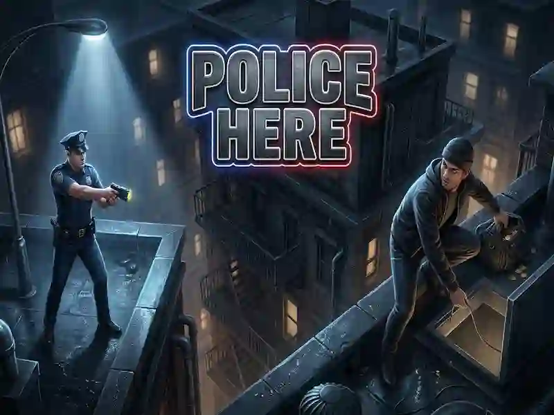თამაში Police Here ონლაინ