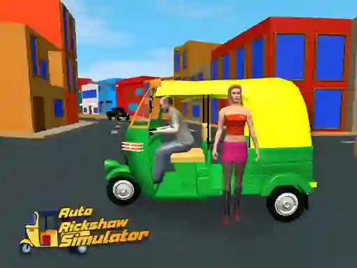 თამაში Auto Rickshaw Simulator ონლაინ