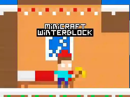 თამაში Minicraft Winterblock ონლაინ