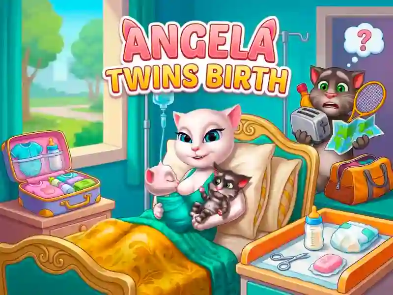 თამაში Angela Twins Birth ონლაინ