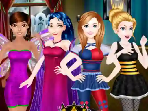 თამაში Royal Halloween Party Dress Up ონლაინ