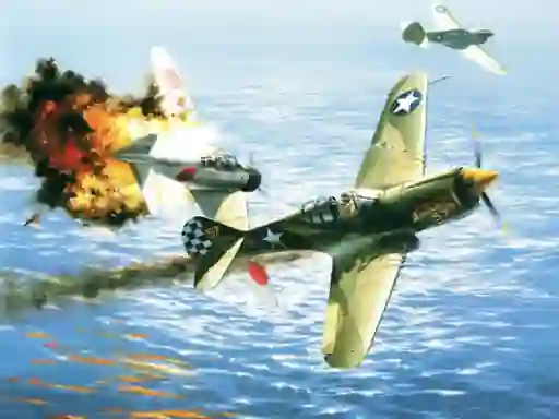 თამაში Aviation Art Air Combat Slide ონლაინ