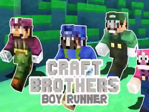 თამაში Craft Bros Boy Runner ონლაინ