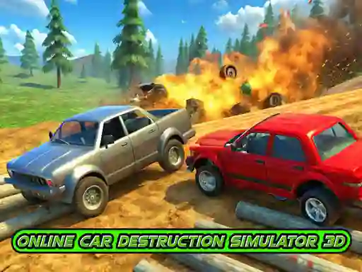 თამაში Online Car Destruction Simulator 3D ონლაინ