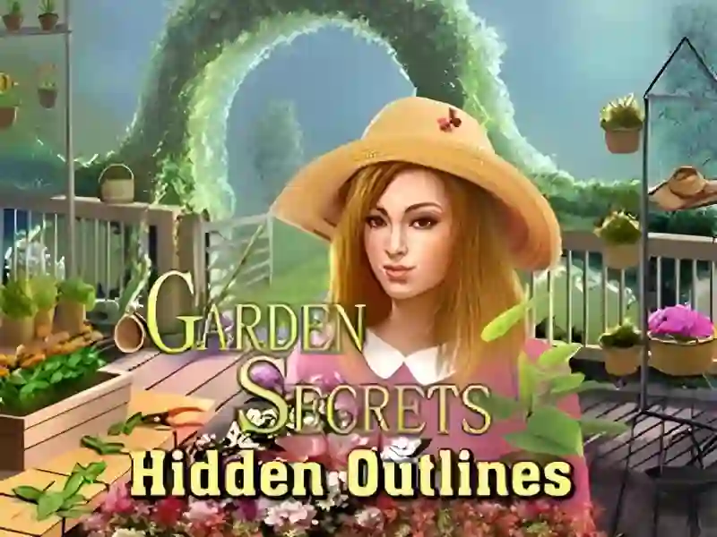თამაში Garden Secrets Hidden Objects by Outline ონლაინ
