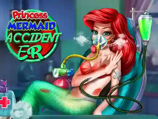 თამაში Princess Mermaid Accident ER ონლაინ