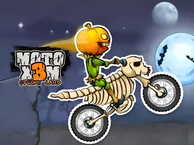 თამაში Moto X3M Spooky Land ონლაინ
