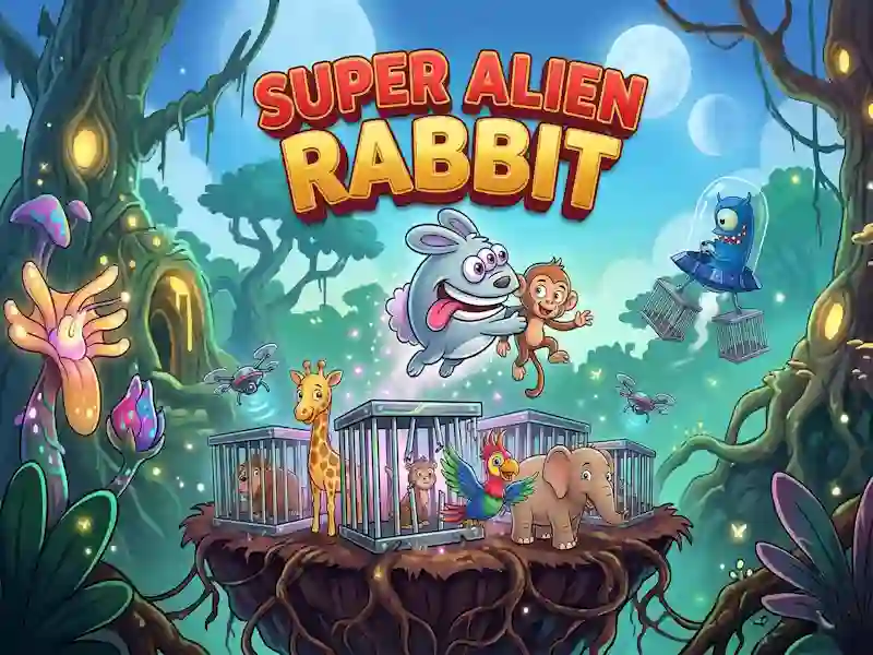 თამაში Super Alien Rabbit ონლაინ