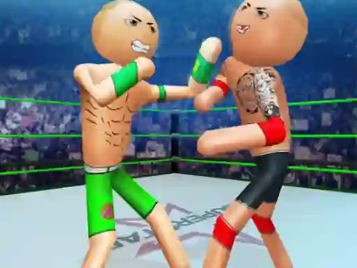 თამაში Police Stick Man Wrestling Fighting ონლაინ