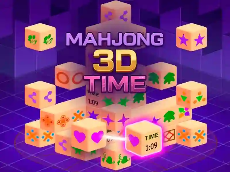 თამაში Mahjong 3D Time ონლაინ