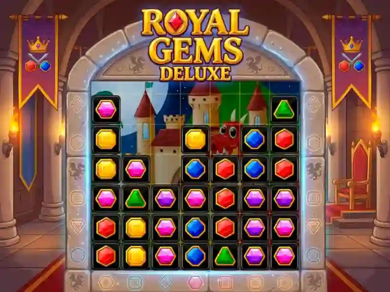 თამაში Royal Gems Deluxe ონლაინ