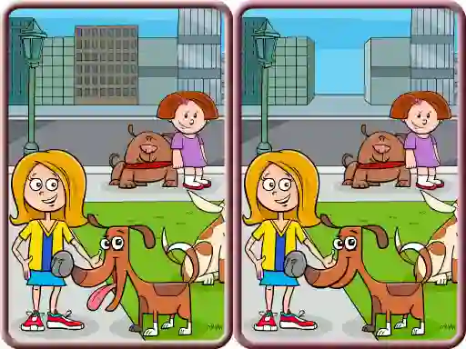 თამაში Spot The Differences City ონლაინ