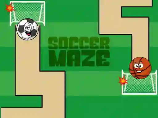 თამაში Soccer Maze ონლაინ