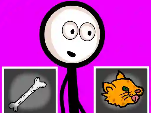 თამაში Stickman Choosing actions ონლაინ