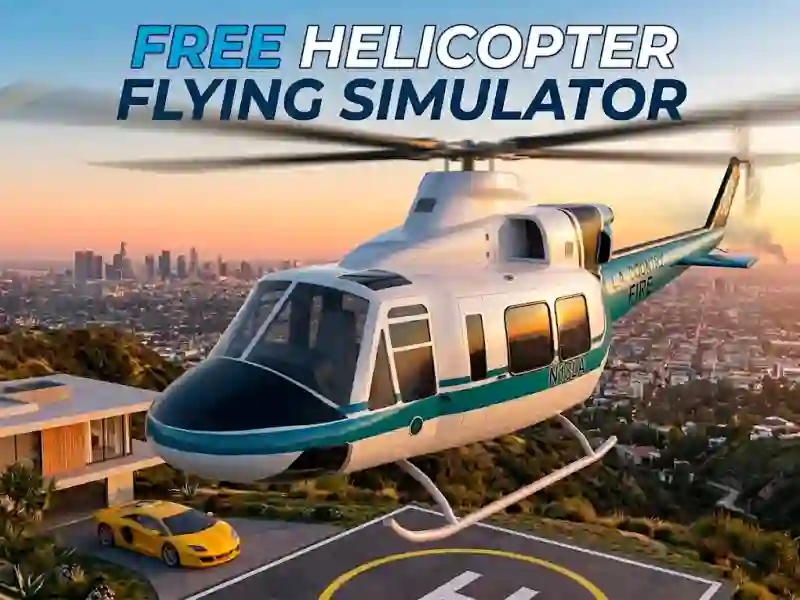 თამაში Free Helicopter Flying Simulator ონლაინ