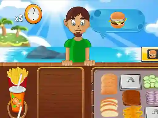 თამაში Beach Burger ონლაინ