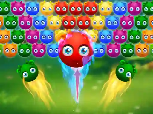 თამაში Cute Monster Bubble Shooter ონლაინ