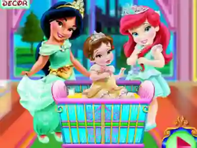 თამაში Baby Princesses Bedroom Decor ონლაინ