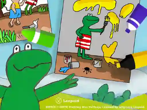 თამაში Coloring Kikker ონლაინ