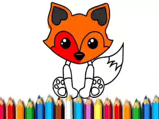თამაში Fox Coloring Book ონლაინ